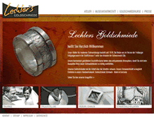 Tablet Screenshot of lechlers.de